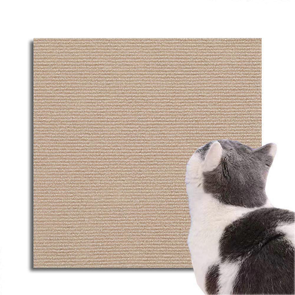 Self-Adhesive Cat Scratching Board Wall Mounted Furniture Protector Sofa Protector Trim to Fit for DIY Pet Claw Sharpening