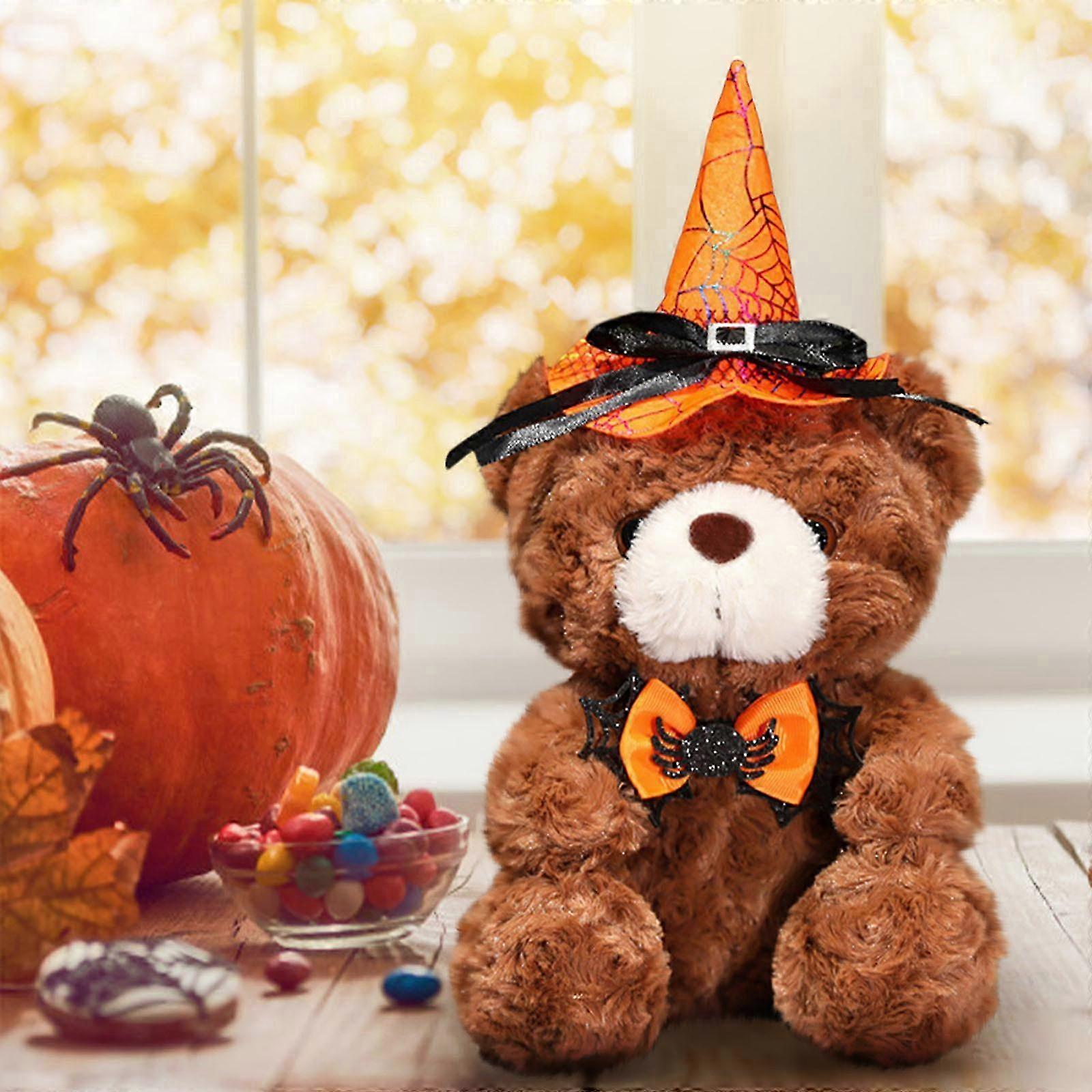Halloween Teddy Bear Doll Hat Wearing Bear Doll