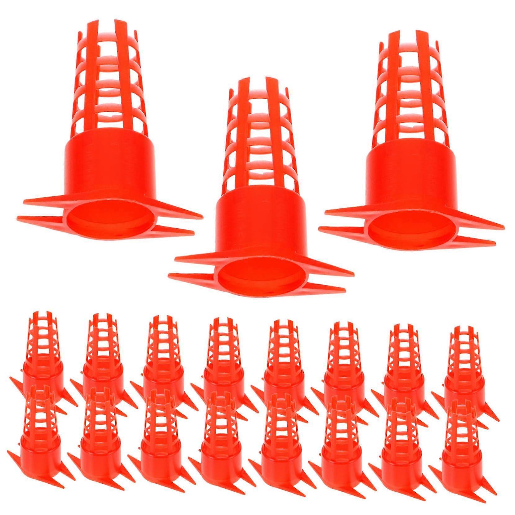 20pcs Queen Bee Cages Plastic Bee Breeding Cages for Beekeeping Hive Tools Kit, Durable and Easy to Use