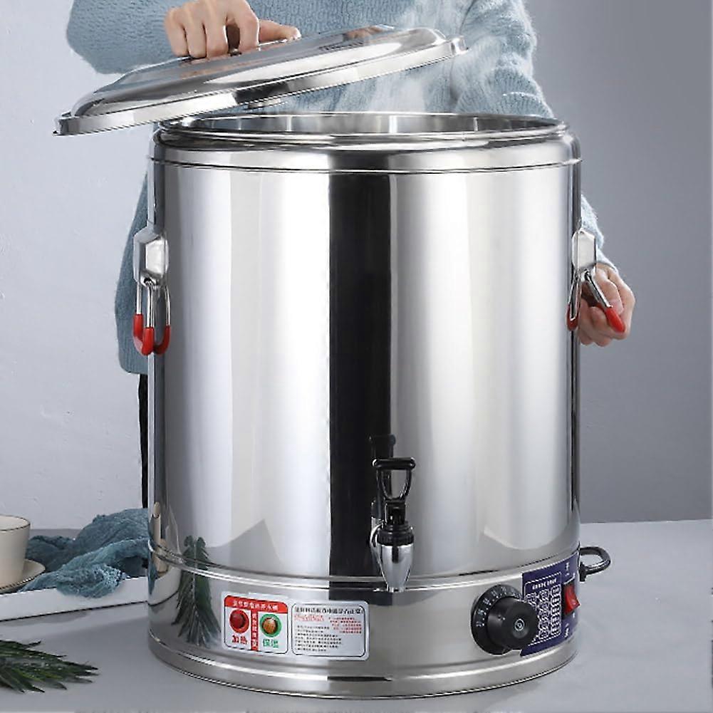 Commercial Coffee Dispenser Stainless Steel 30/40/50/60 L Capacity With Carry Handle Keeps Water Hot