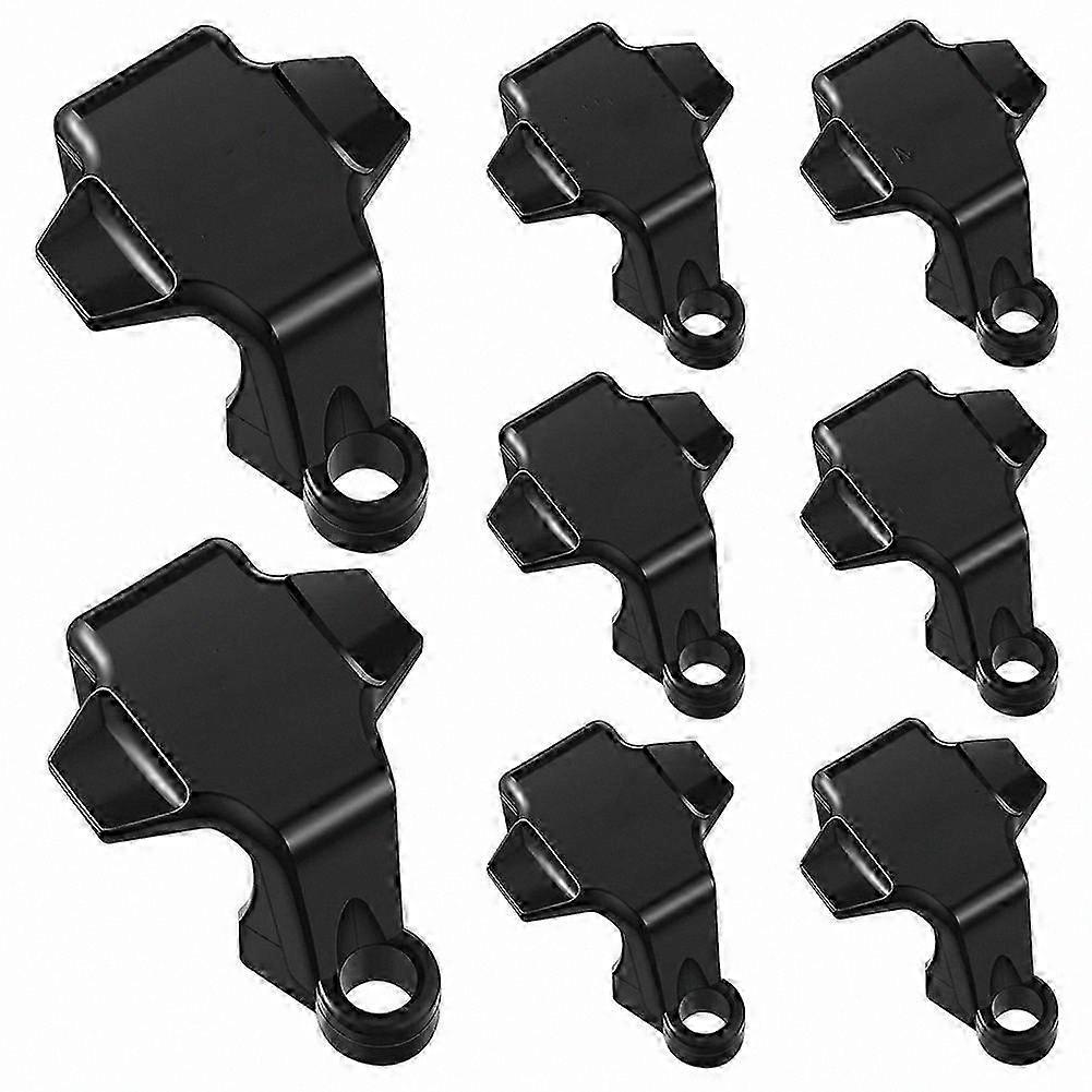Docking Clips for Boats, Square Rail Hangers, 8-Piece Set