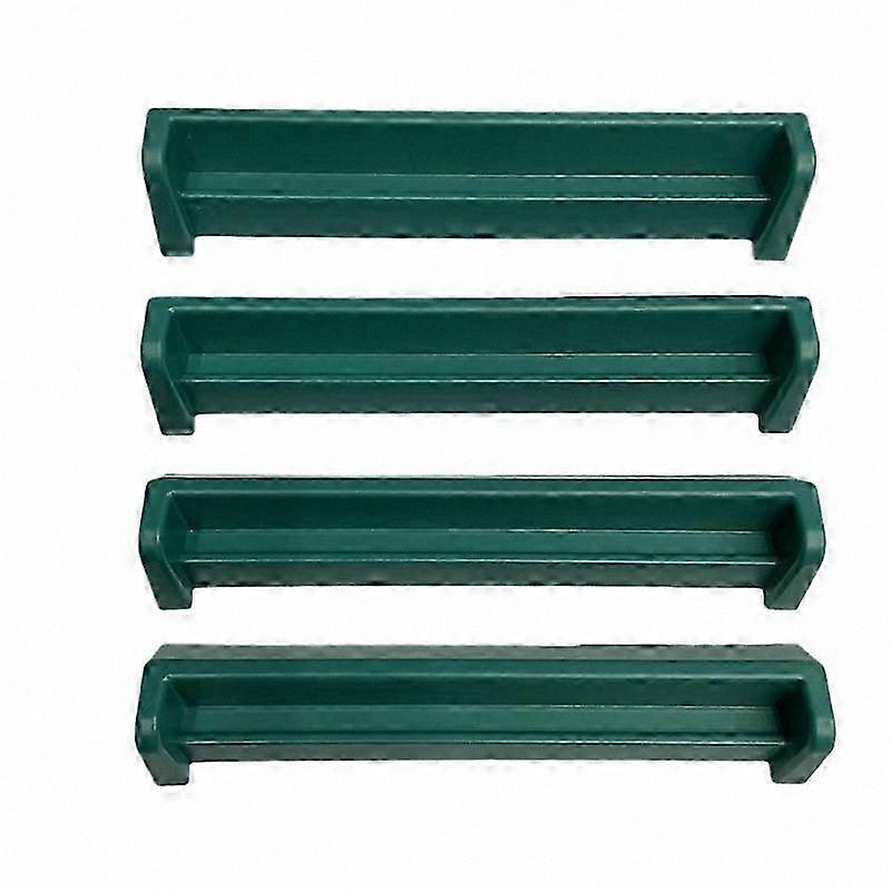 Plastic Alphabet Holder for Word Games 4-Pack Tile Racks Without Letters