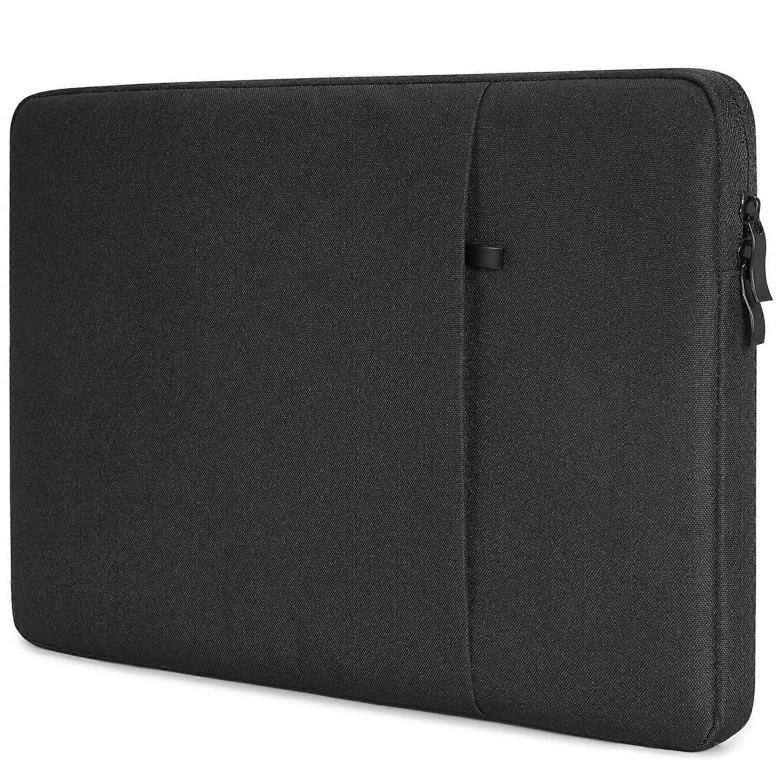 12 Inch Laptop Case for iPad Pro 12.9, Surface, Macbook 13 Pure Black