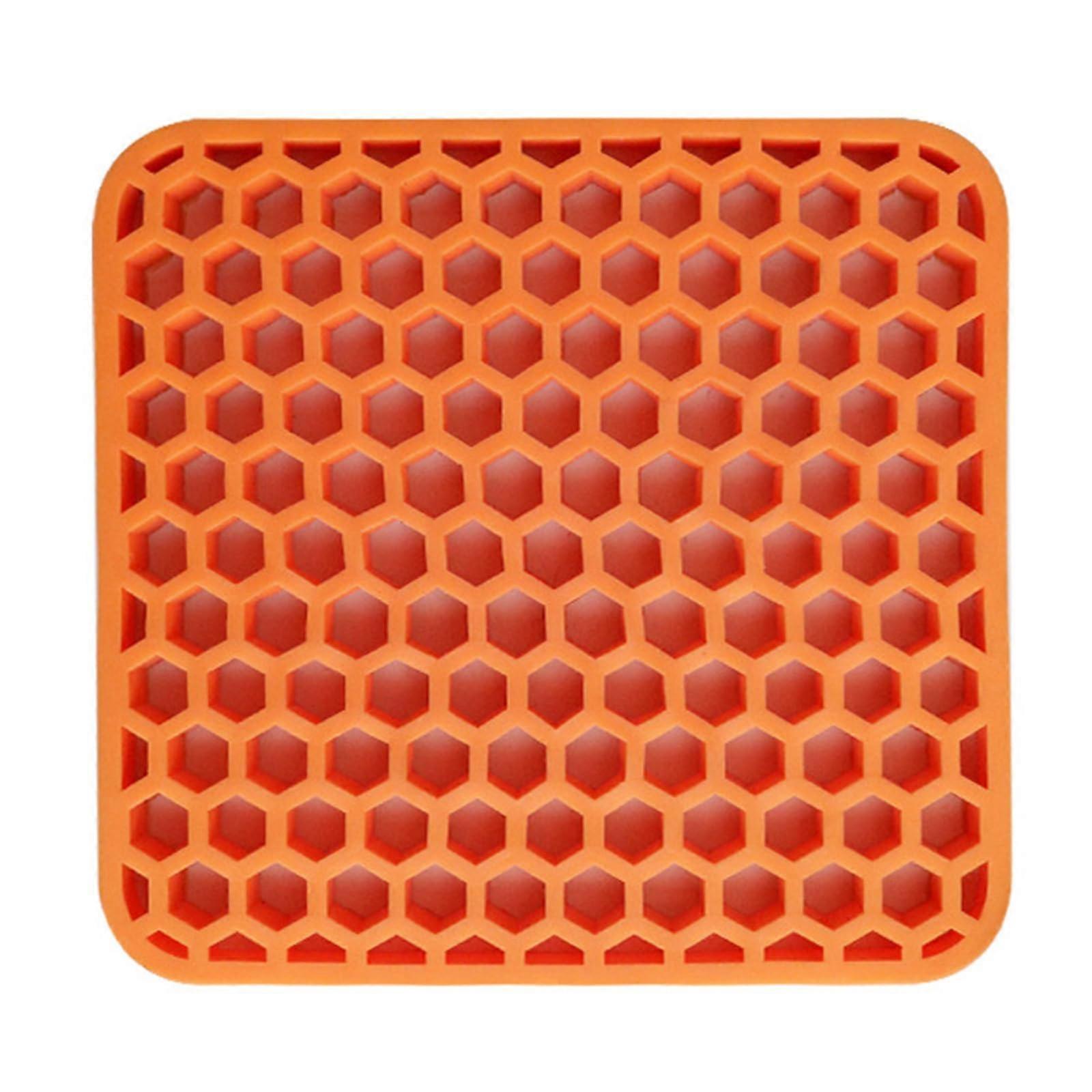Silicone Storage Pad For Tool Rack, Orange, Replacement Chucks And Heads Organizers