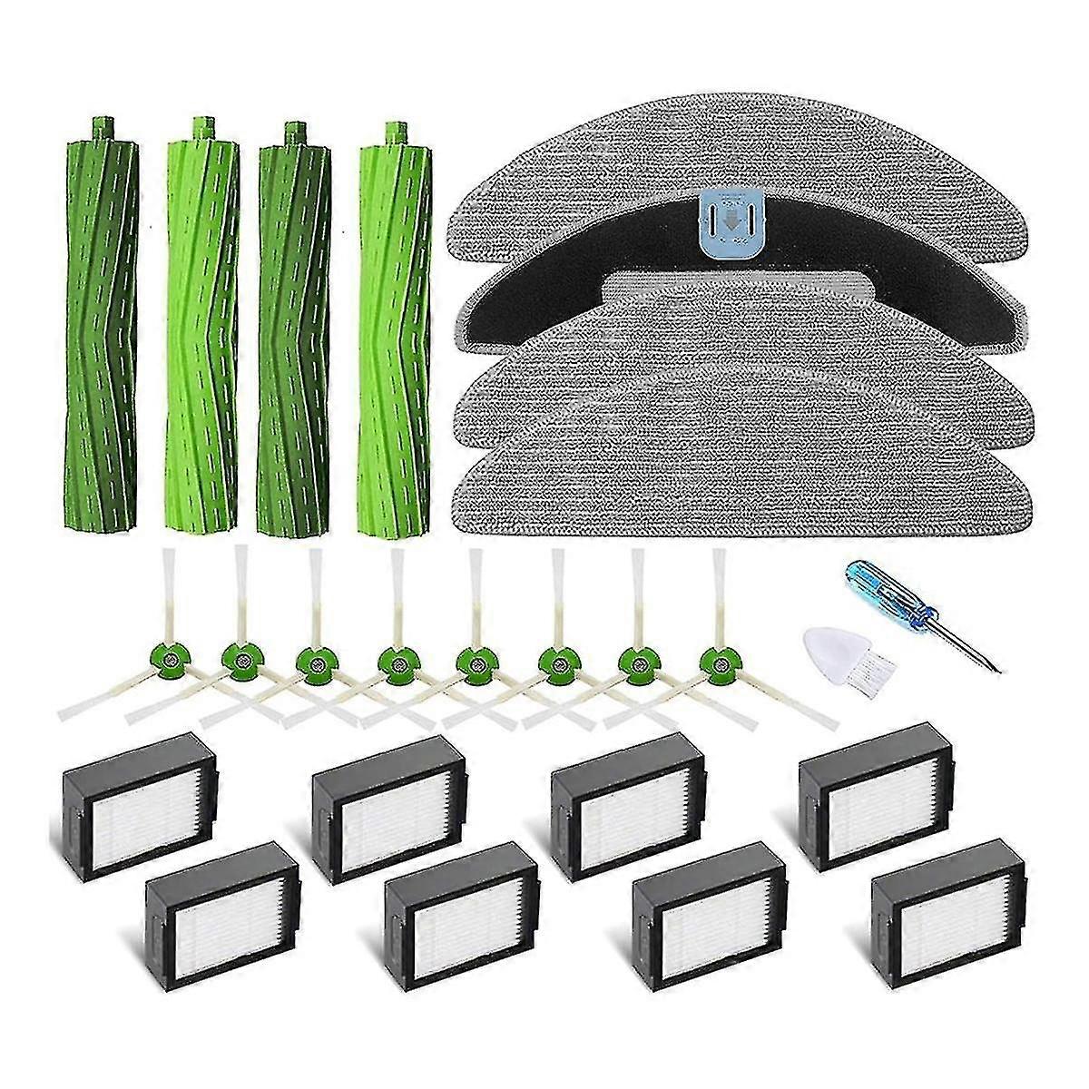 2025 26Pcs Replacement for Combo I5, I5+, J5, J5 Plus Spare Parts Accessories Main Side Brush Filter Mop