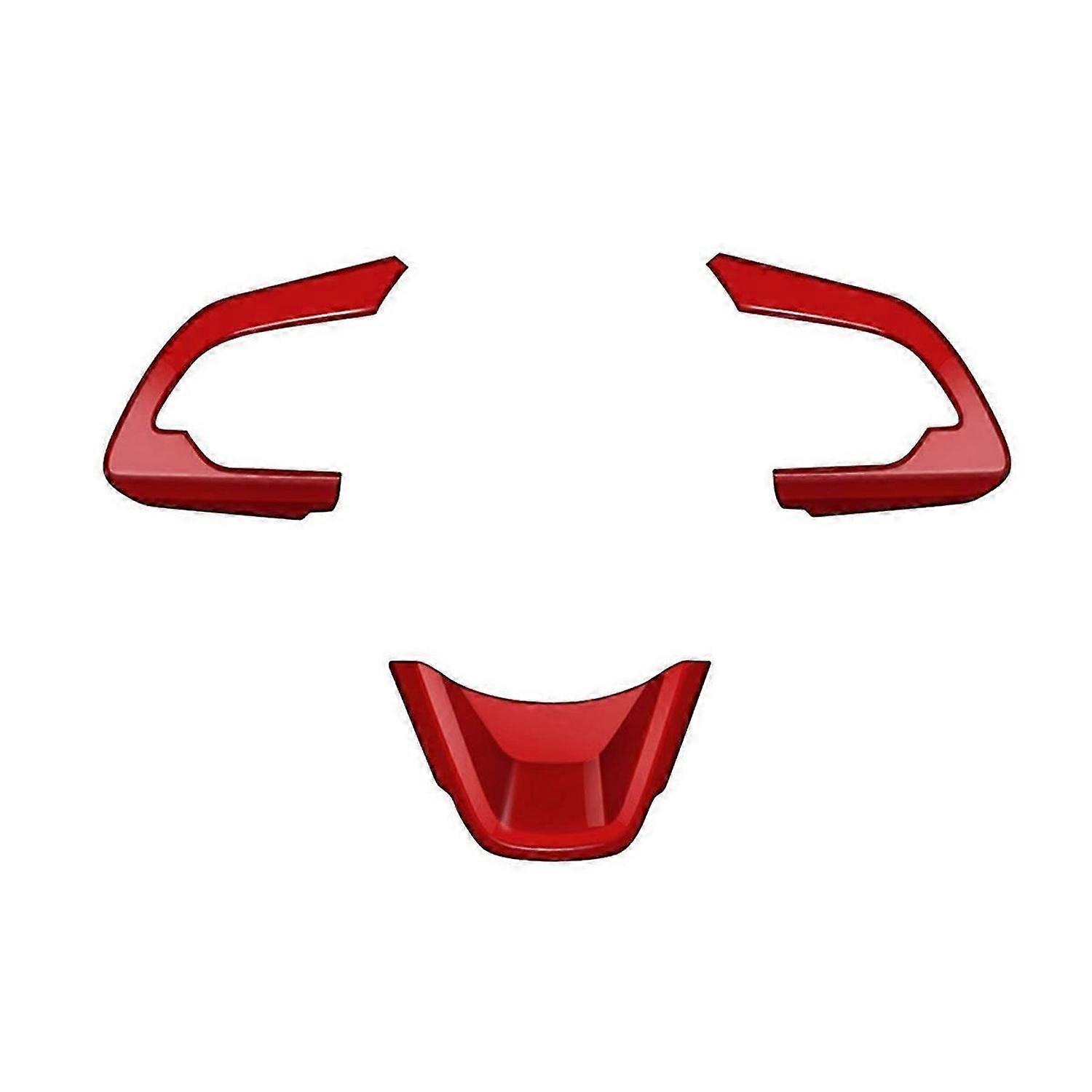 Car Steering Wheel Trim Sticker for Swift 2024 Red