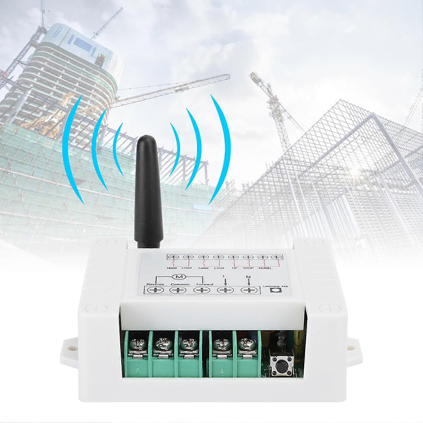 Two-way Motor Forward/Reverse Controller Wireless Remote AC85-260V