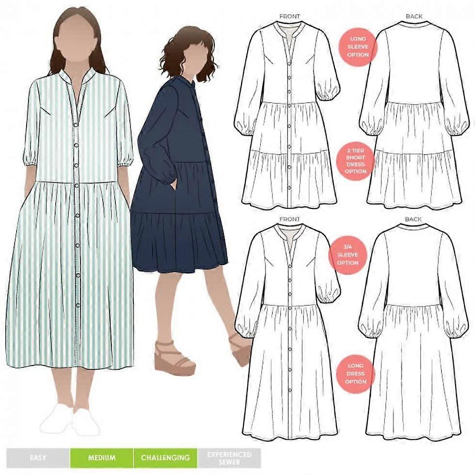 Style Arc Sewing Pattern Emerson Dress Sizes 18-30