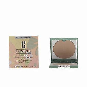 Clinique Stay Matte Polvere Pressata Trasparente Senza Olio 101 Invisble Matte 7 g