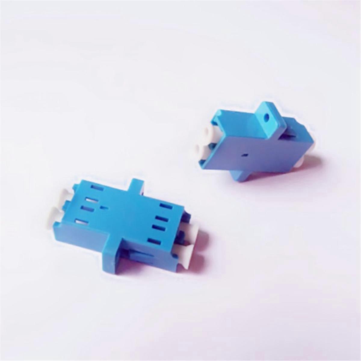 10PCS LC Fiber Optic Adapter LC to LC Duplex Singlemode Coupler