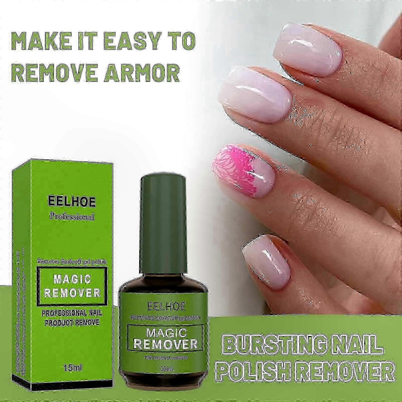 Gentle Nail Polish Eraser for Gel and Regular Polish Without Irritation