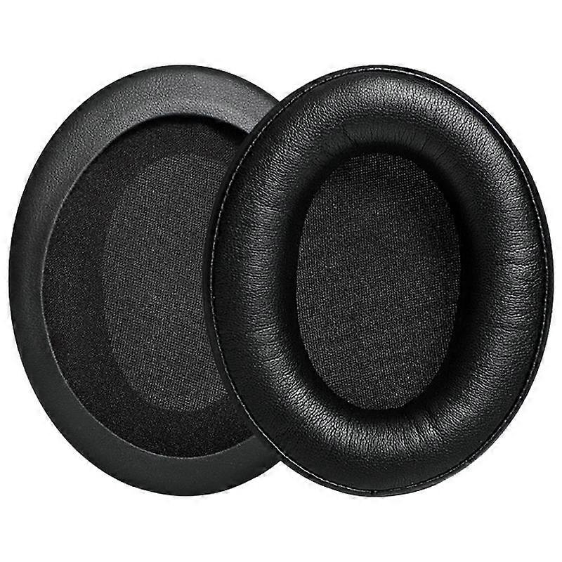 2pcs Earphone Replacement Earpads For HyperX Protein Leather(Black)