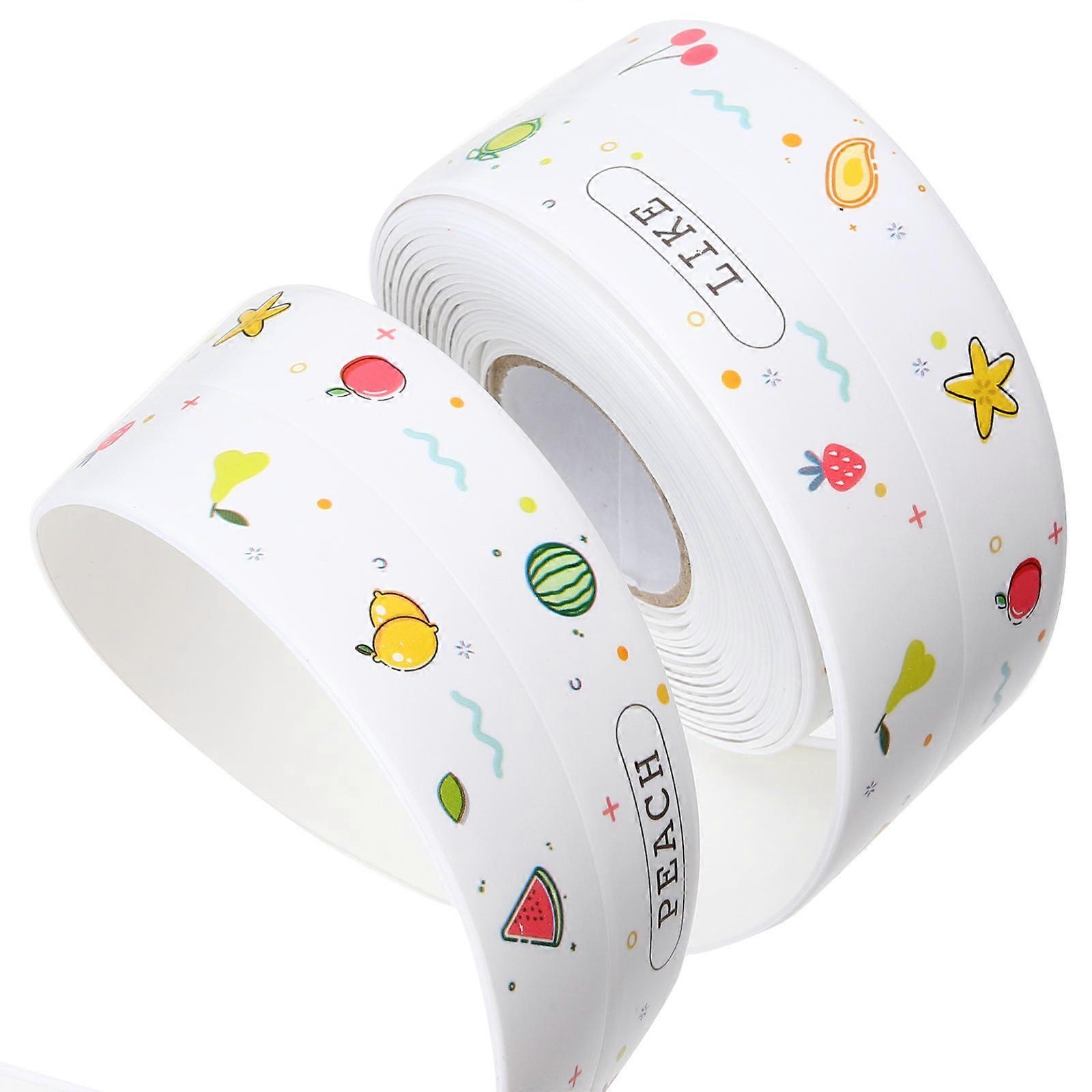 Sealing Strip Caulk Tape for Kitchen and Dining Room Pvc Multi Mildew-Proof 1 Roll