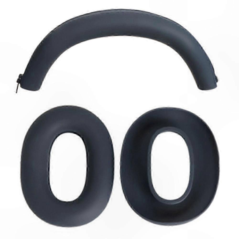 Silicone Case Set with Earpads and Headband Cushion for Noise-Canceling Headphones Cover Protector Accessory