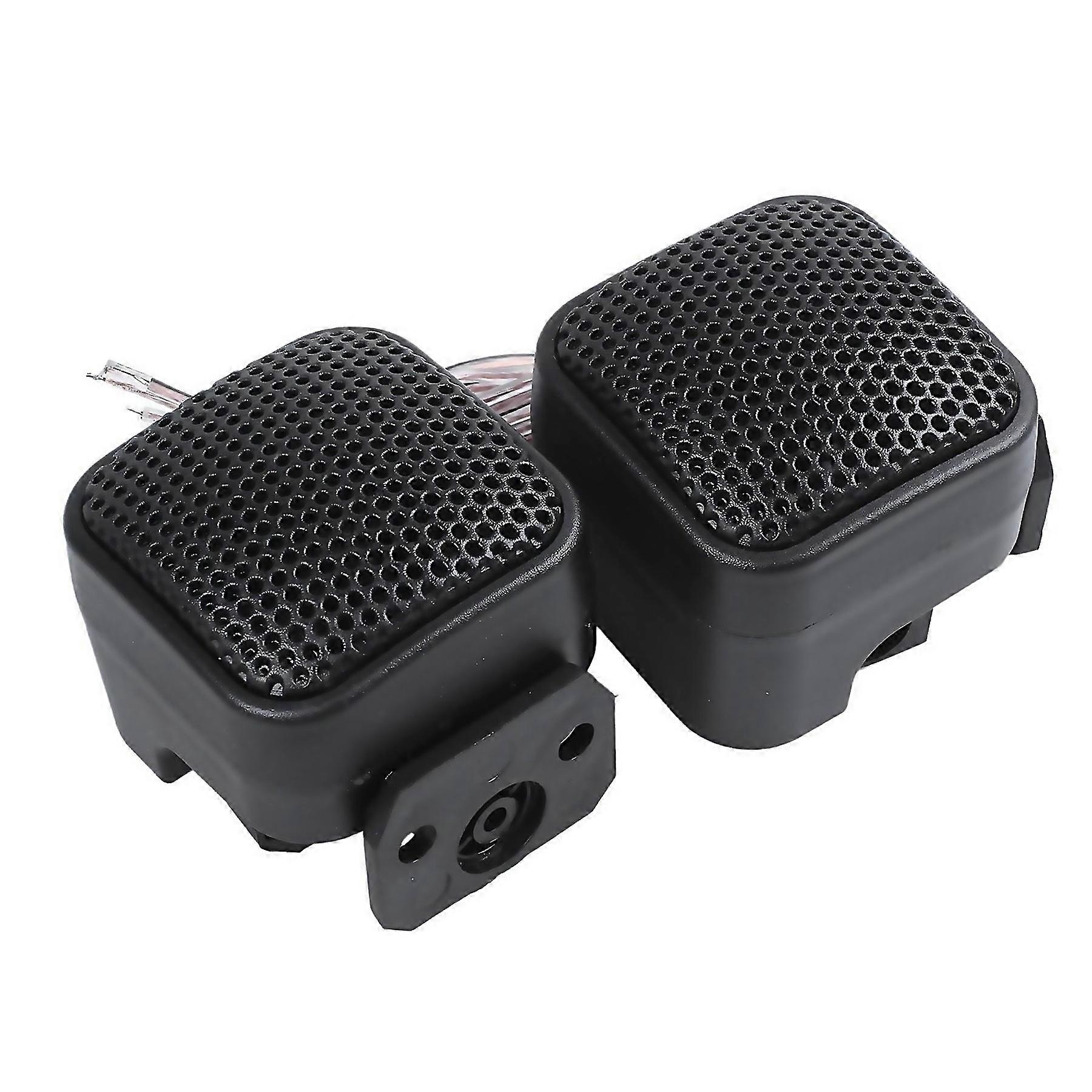 For 2 Pcs Auto Car Audio System Loud Speaker Dome Tweeters