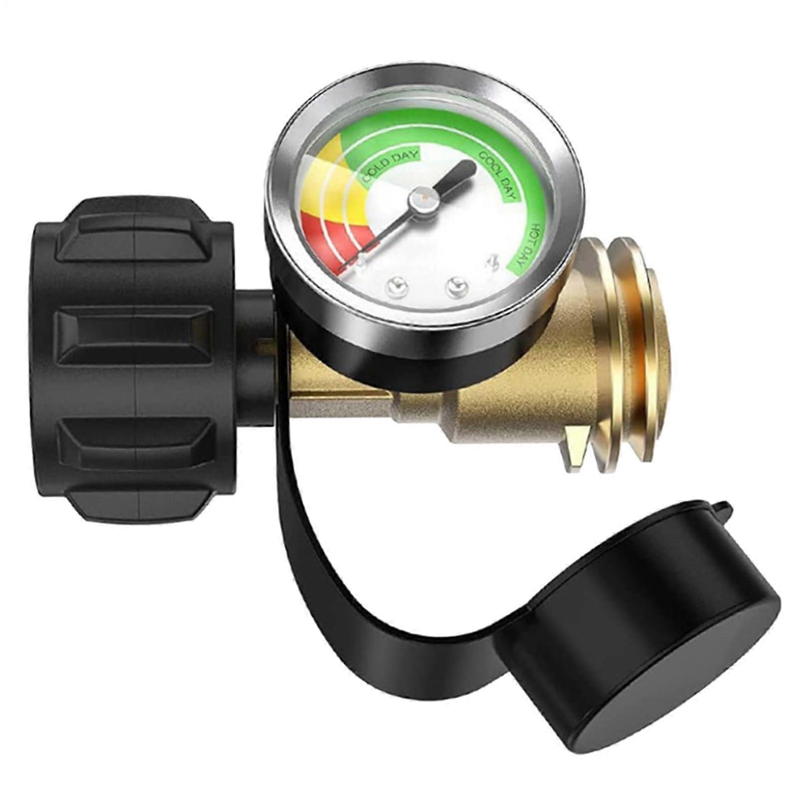 Propane Pressure Gauge Grill Tank Gauge Cylinder Level Indicator Propane Tank Gauge Analog Dial