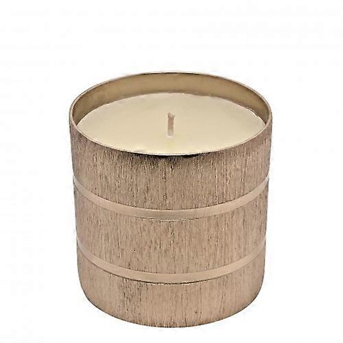 Hestia Gold Candle In a Metal Jar - Small