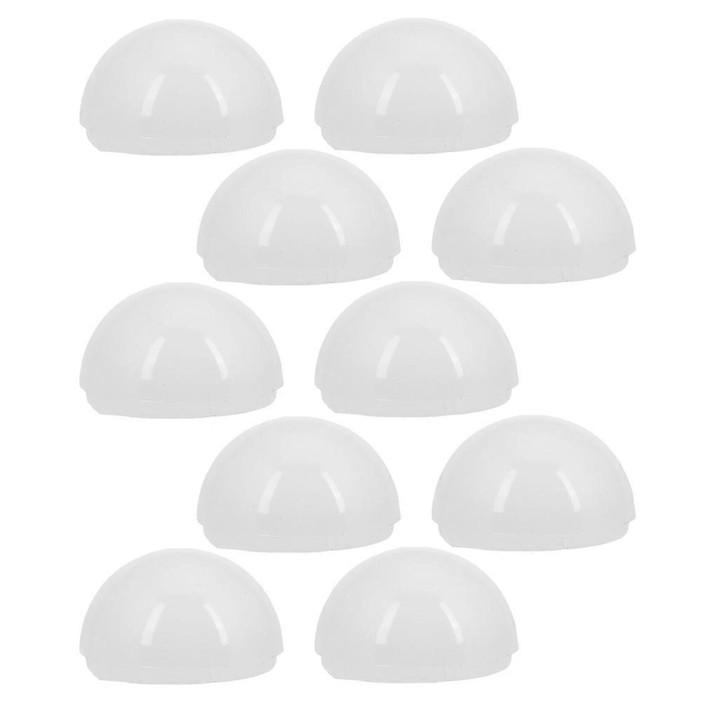 Plastic Globe Replacement for Bathroom Vanity Light 20Pcs Pack