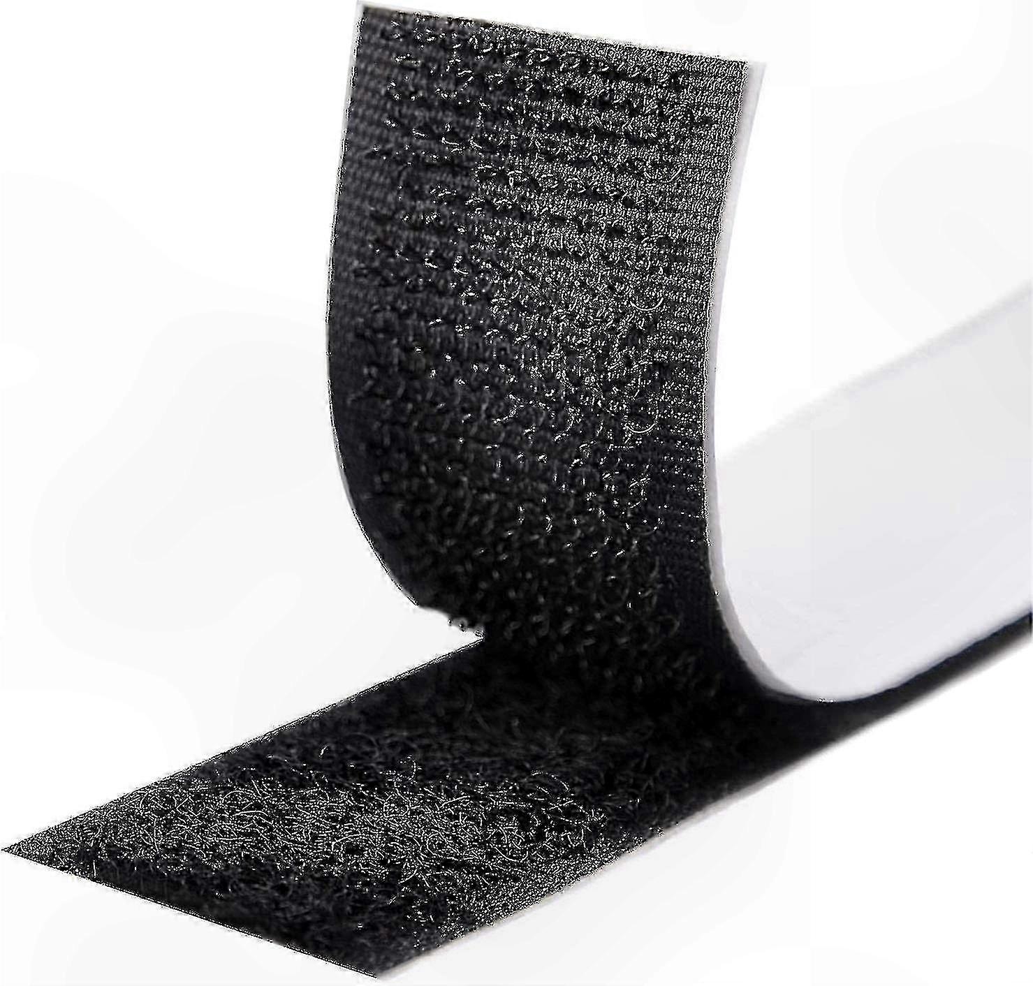 Strong Double-Sided Adhesive Tape, 20mm x 10m Hook and Loop Strip for Mounting and Organization