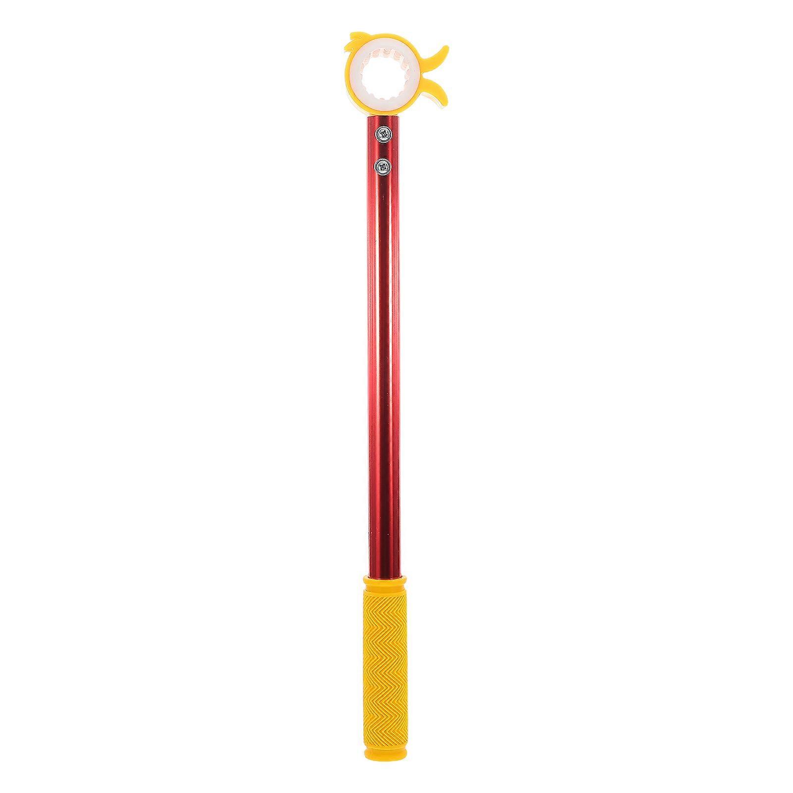 Red Window Pull Wand for Home Use with Telescopic Rod 4Pcs