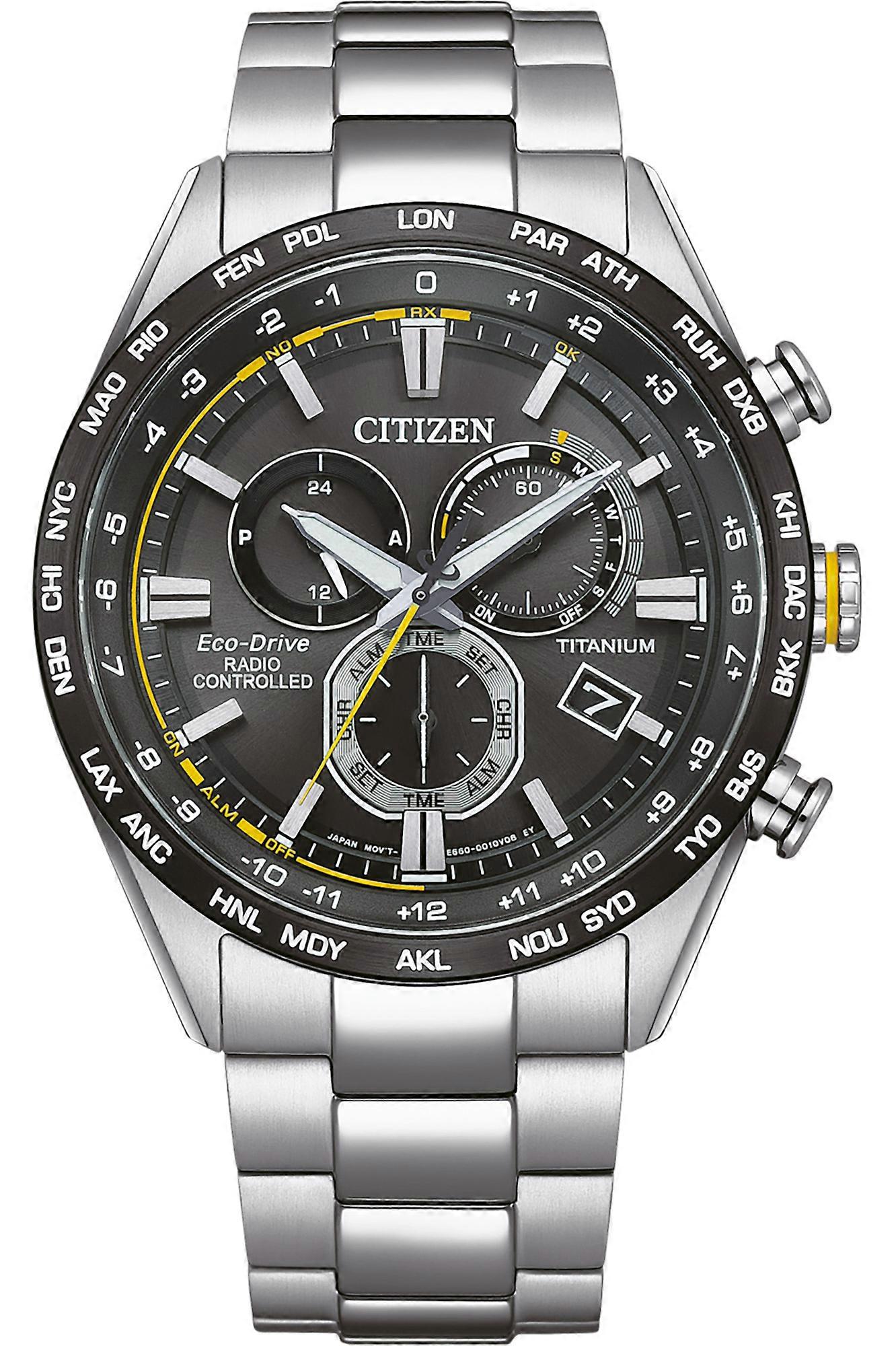Citizen CB5947-80E - Titanium Male Solar Chronograph