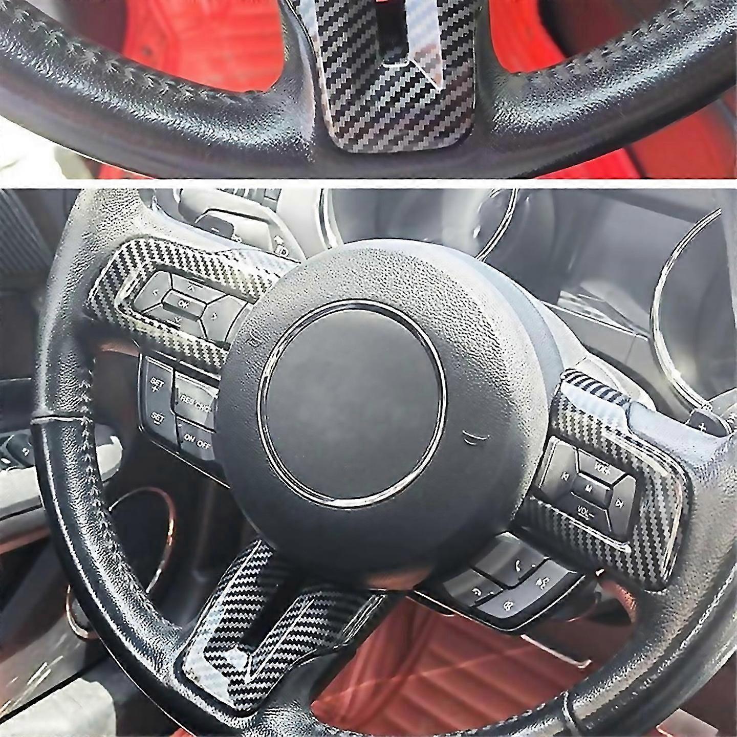 For Steering Wheel Decorative Frame Sticker Kit For