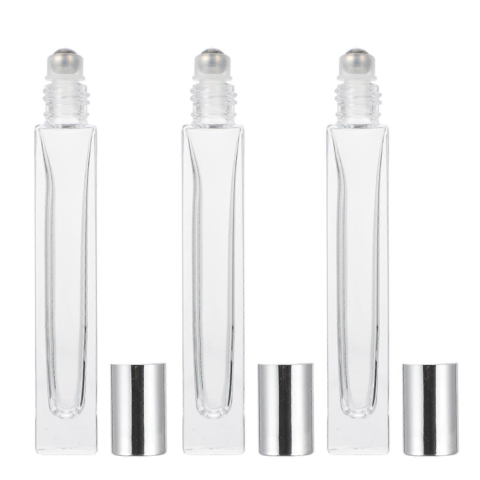 Glass Roll On Bottles 10ml Durable Leakproof For Essential Oils Daily Use 5Pcs