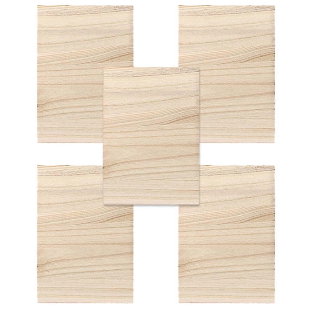 5Pcs Martial Arts Wood Punching Board Designed For Karate Training Suitable For Beginners With Durable Performance Prop Functionality