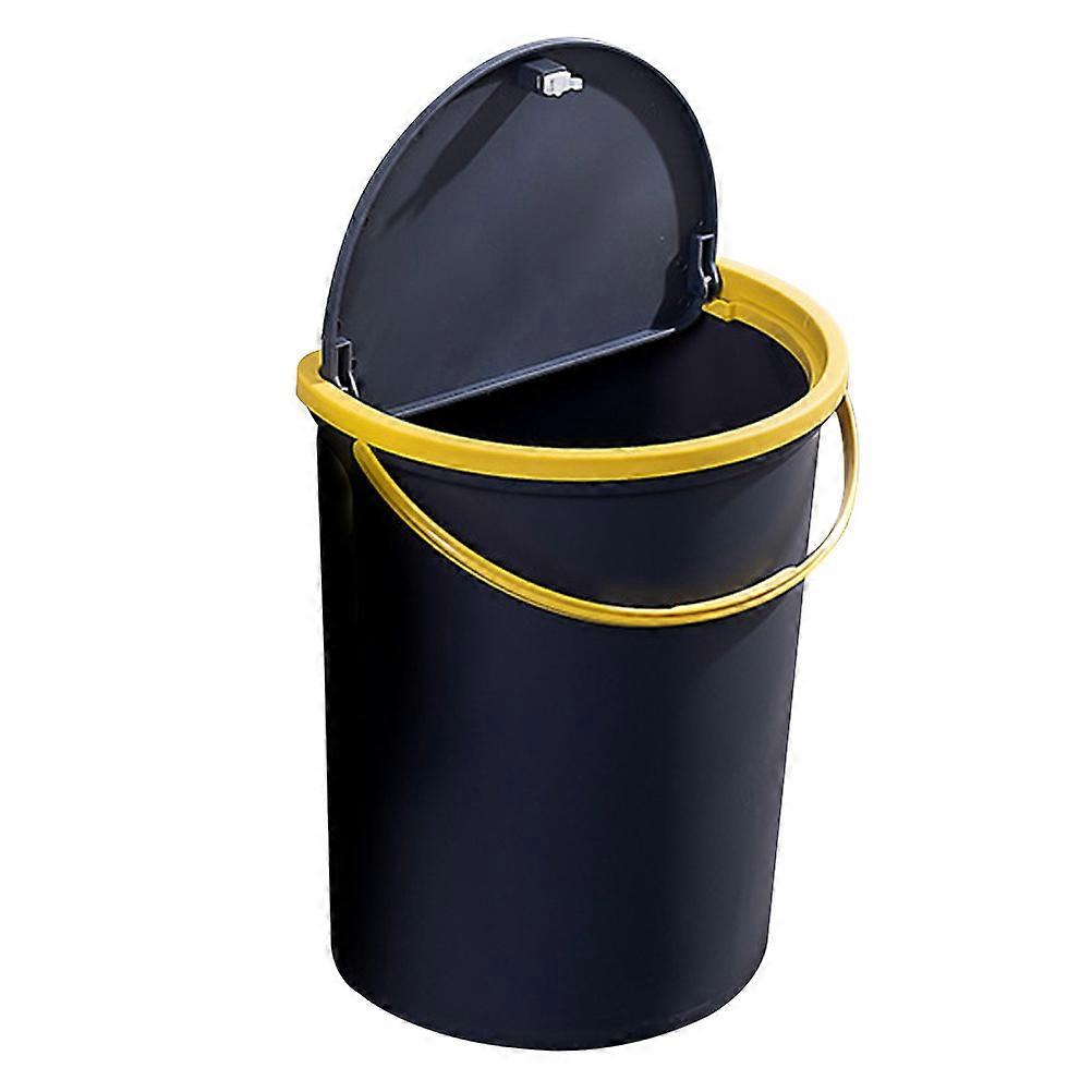 Trash Can Cabinet Blue Odor Locking Kitchen Use Modern Style 1Pcs