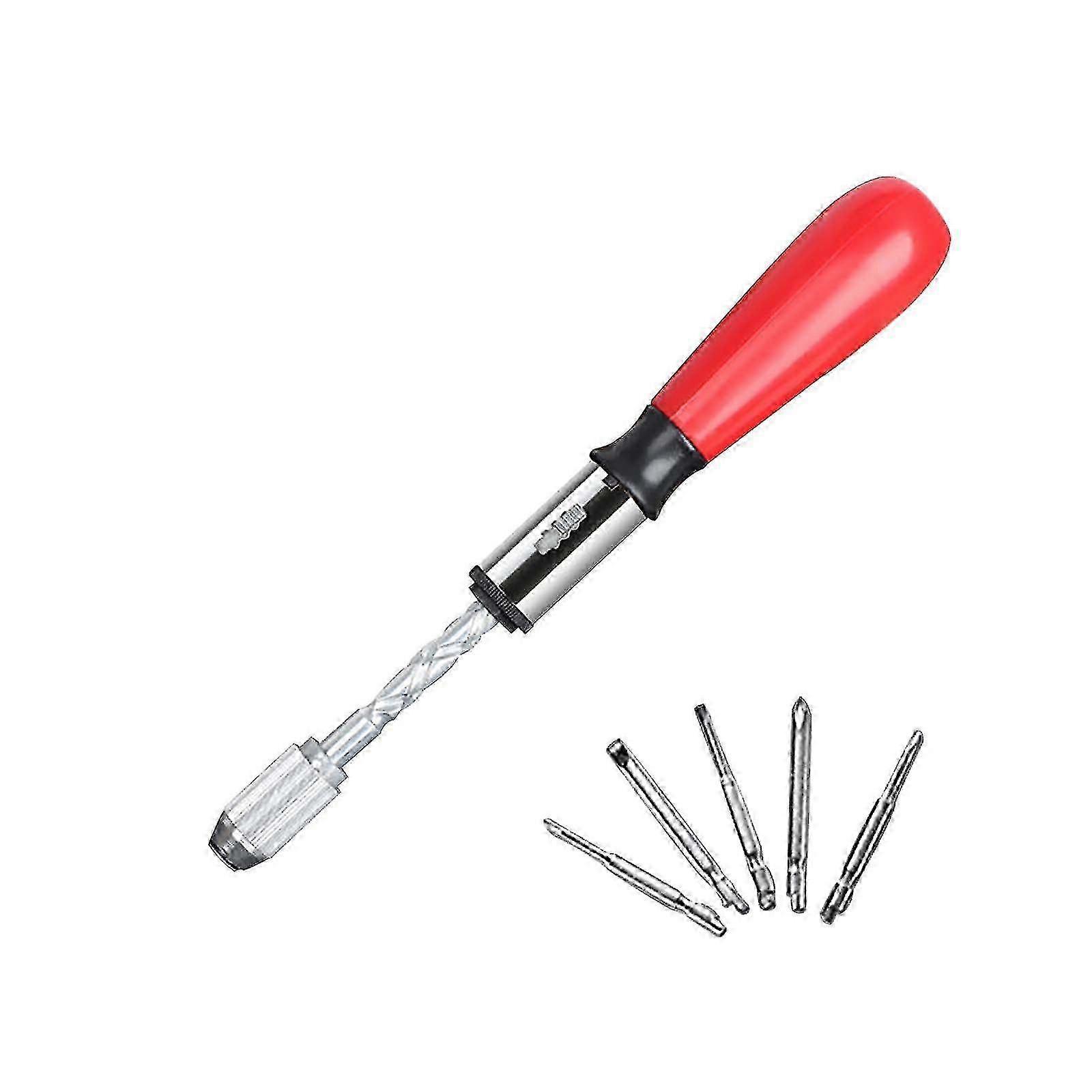 Hand-pressed Forward And Reverse Push-type Ratchet Semi-automatic Screwdriver