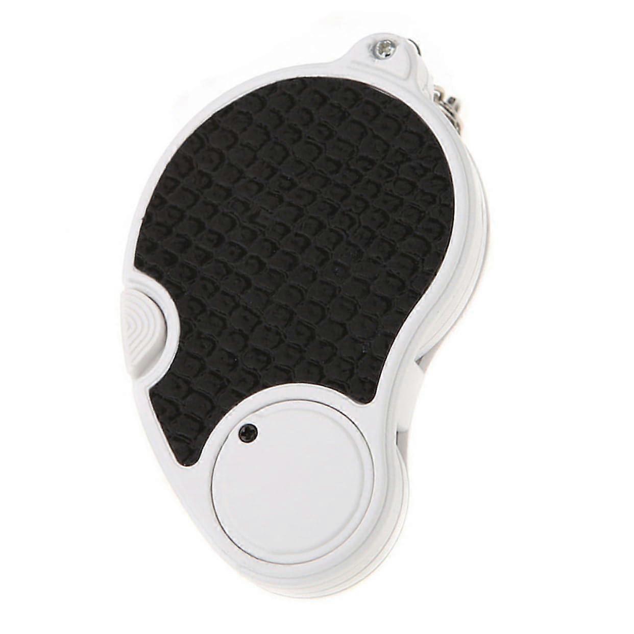 Magnifying Mirror Handheld Jewellery Magnifier With LED Light Keychain Acrylic PU Material