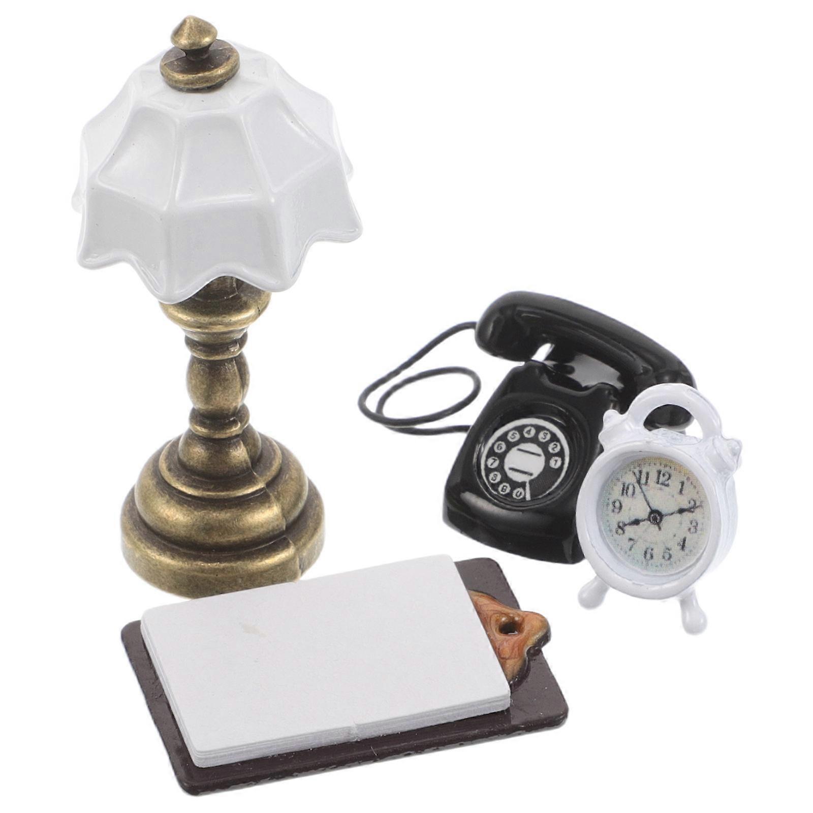 Dollhouse Miniature Design Kit For Children And Adults Parent-Child Interaction 5 Sets With DIY Assembly Accessories