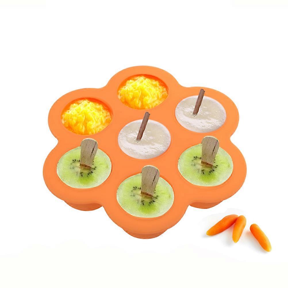 Baby Food Storage Container Tray for Storage Clip-on Lid
