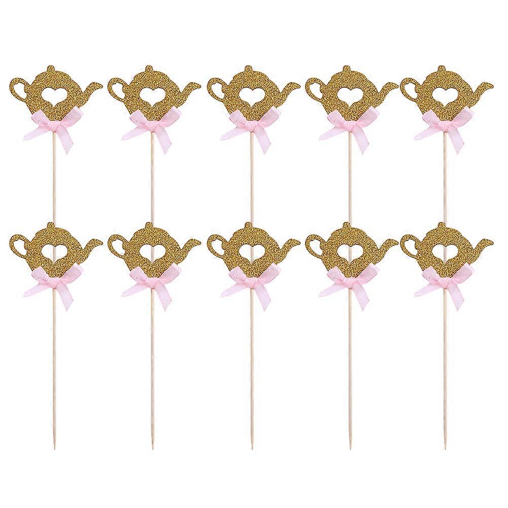 Teapot Toppers for Cake Decoration Use 20Pcs