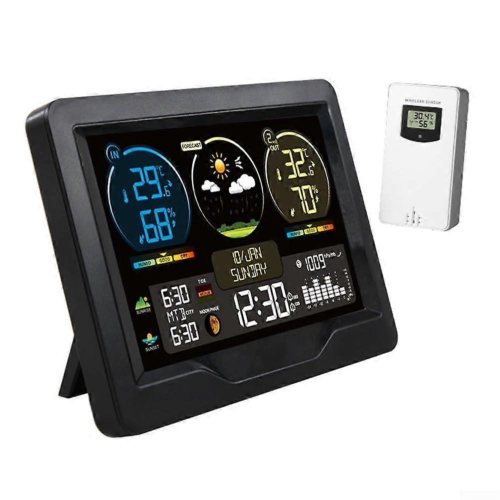 Wireless Indoor/Outdoor Weather Station Time Format, Compatibility, Climate Monitoring Solutions