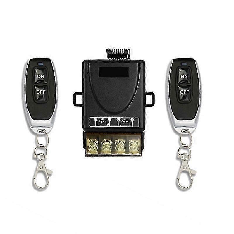 Br-vie 433mhz Wireless High Power Remote Control Switch, Ac 220v 30a Rf Remote