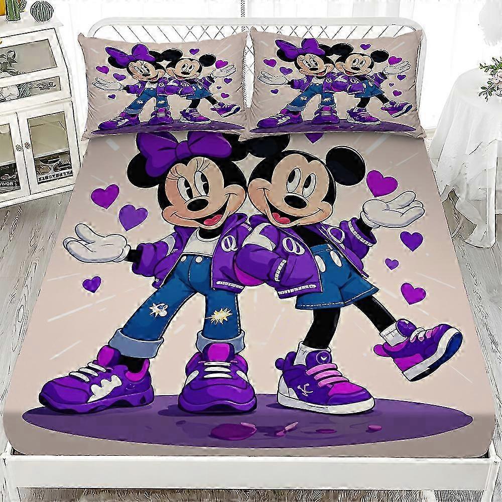 Mickey Mouse Fitted Sheet Set 26s