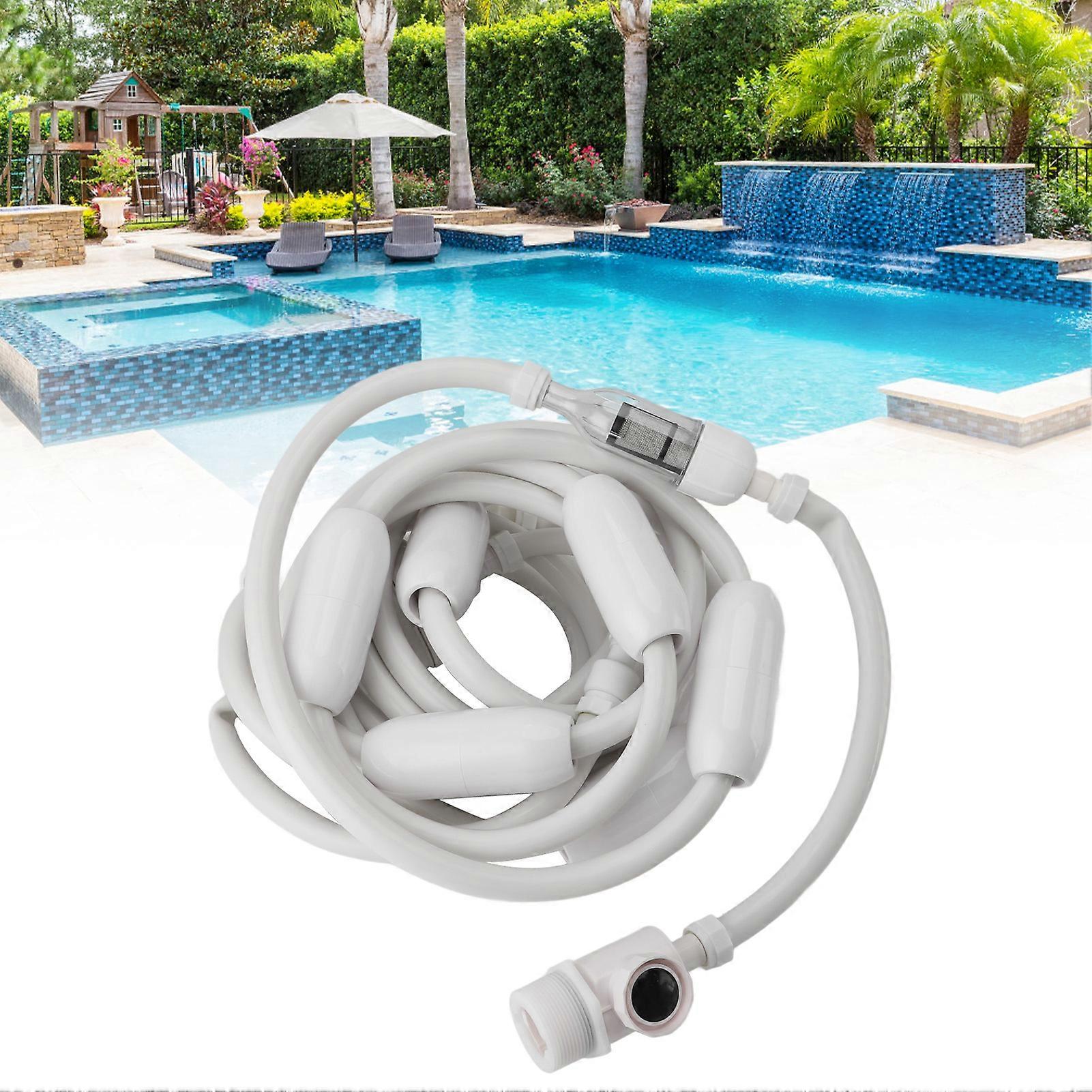 Leakproof ABS Flexible Pool Cleaner Feed Hose Assembly 3040g