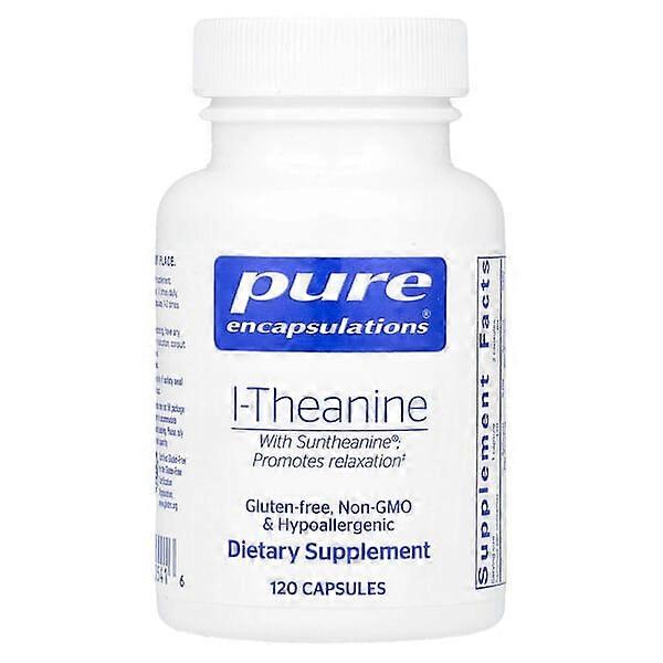 Pure Encapsulations, L-Theanine, 120 Capsules (200 mg per Capsule)