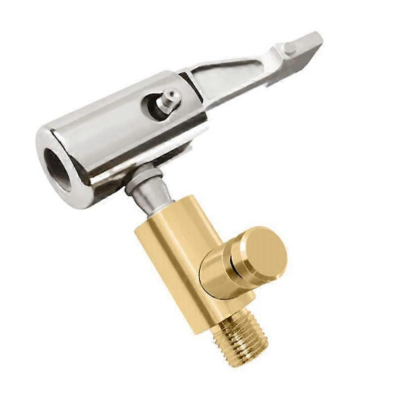 Air Pump Nozzle Adapter with Deflation Inflator Valve Connector