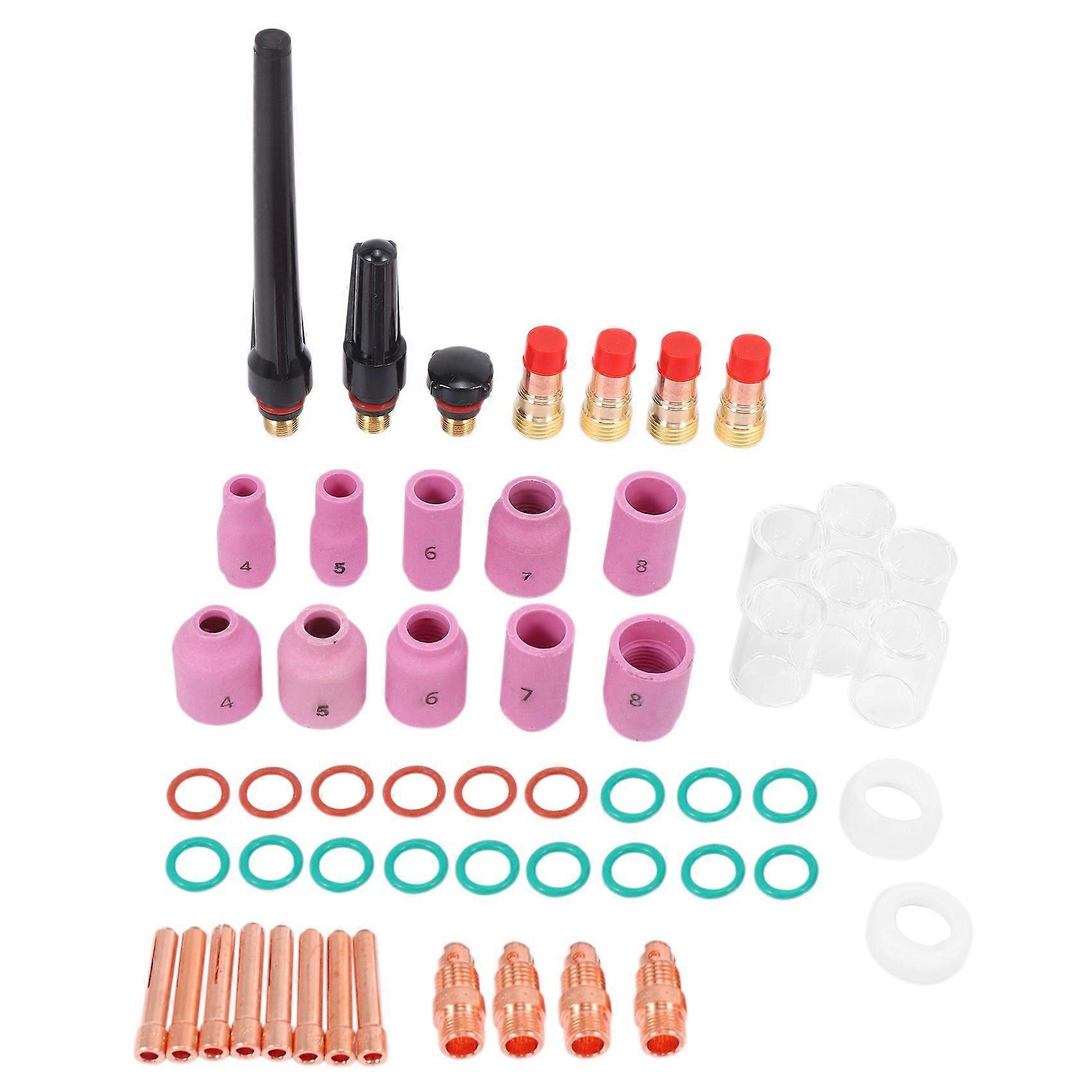 55PCS TIG Welding Torch Accessories Kit for TIG -17/18/26