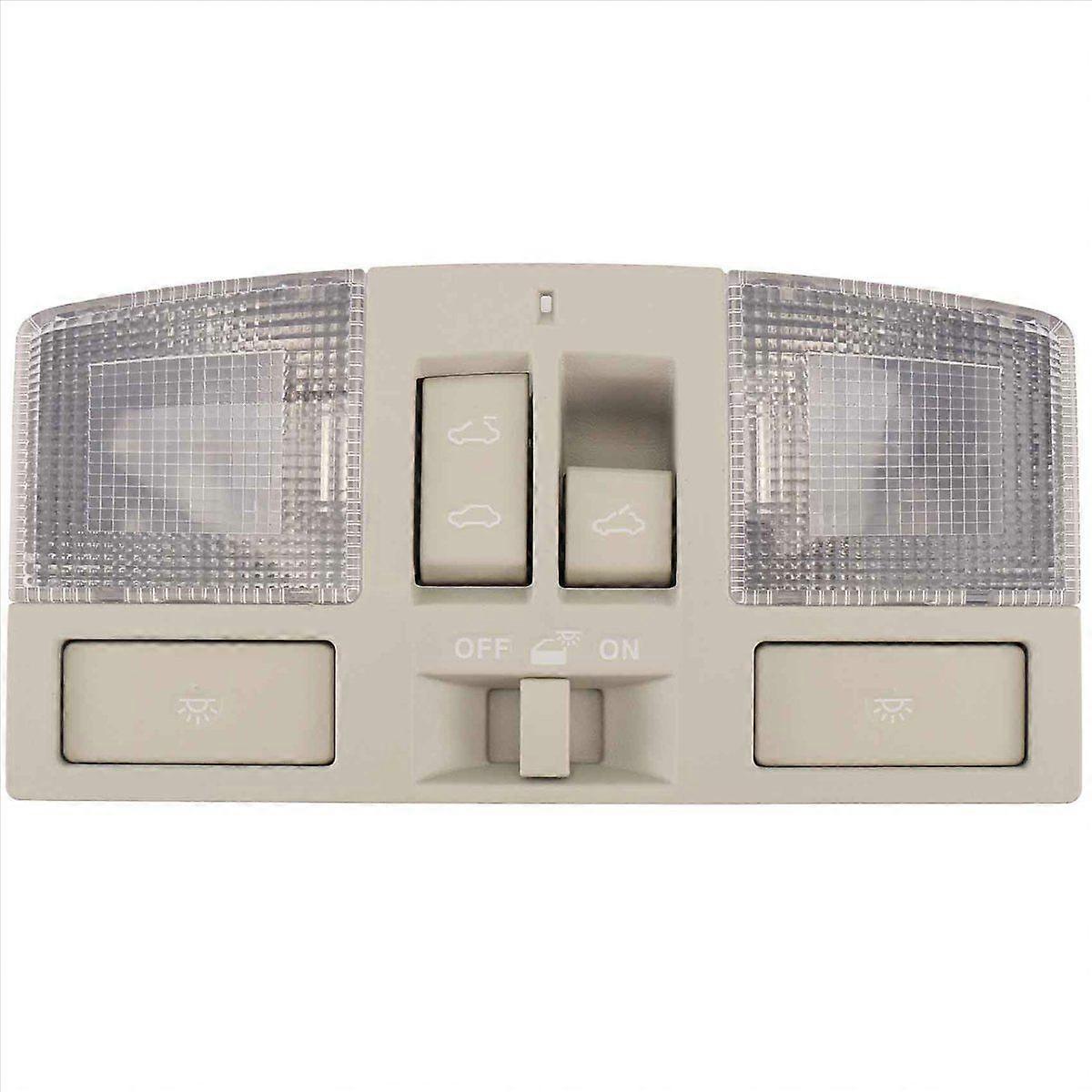 Car Overhead Console Assembly Roof Reading Lights with Sunroof Switch