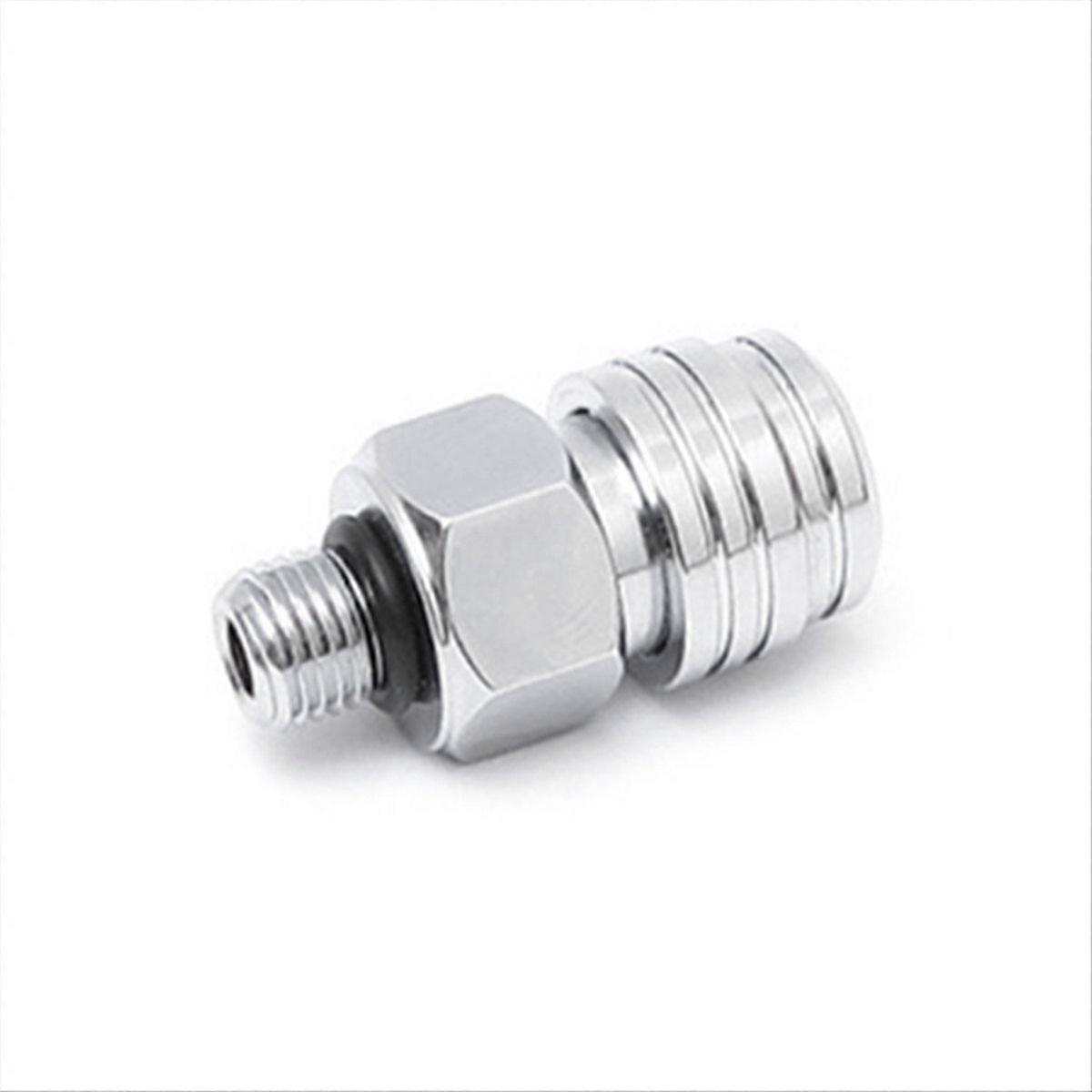 Scuba Diving BCD Standard Male BCD Connector to 3/8-24 Low Voltage Thread Connector CCR Connector