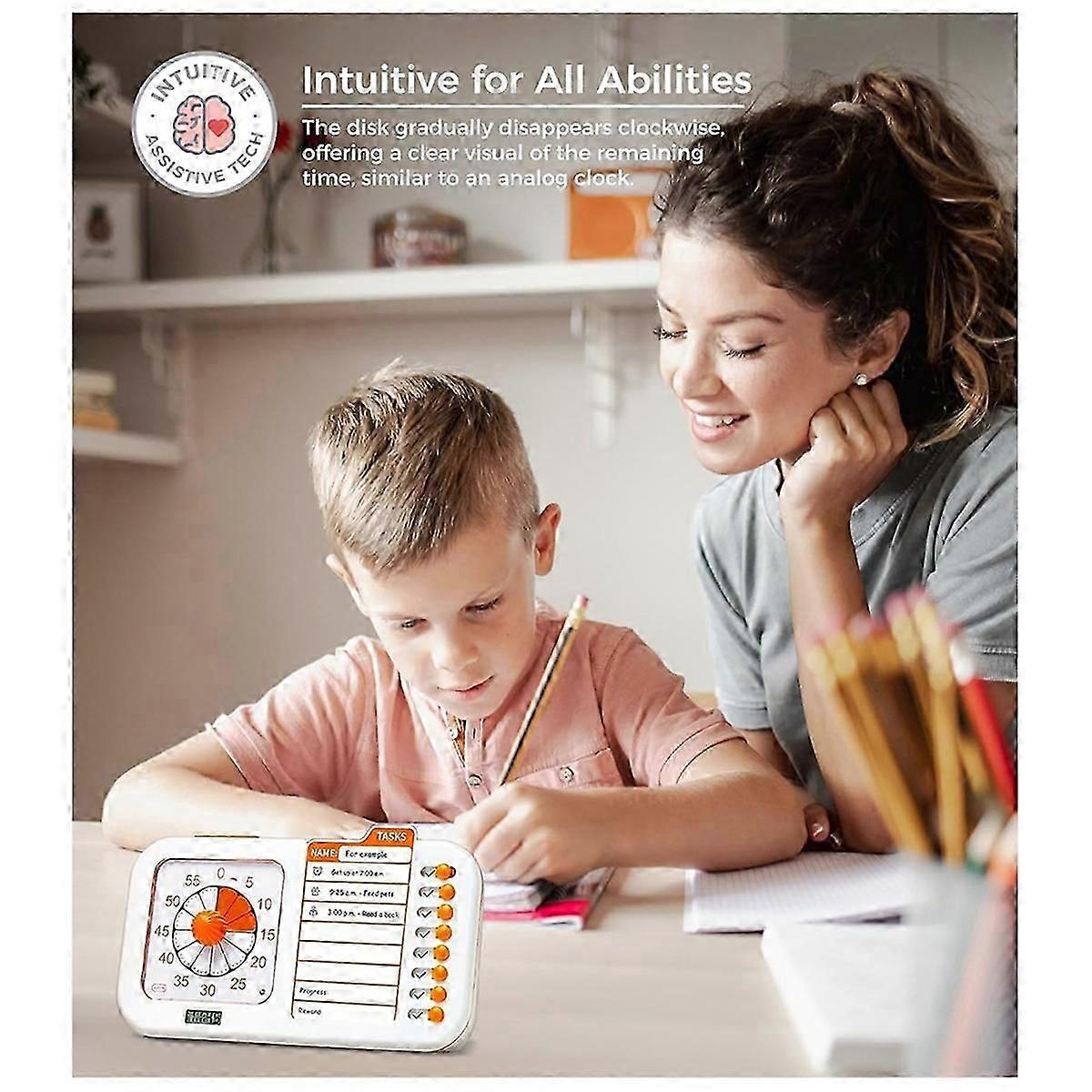 3-in-1 Visual ADHD Timer for Kids & Adults with Planning Board, Task ...