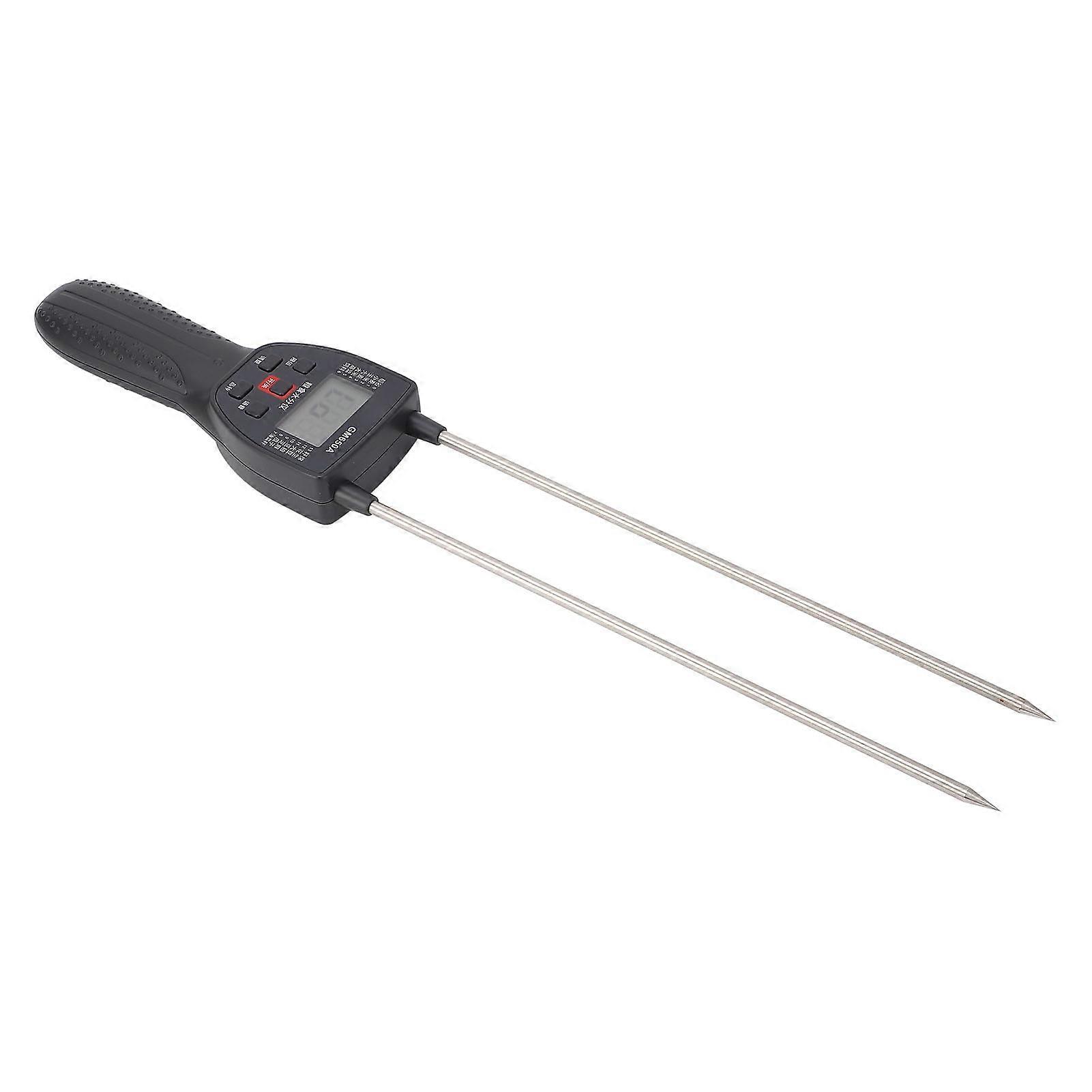 Grain Moisture Meter Multi Variety Grain Humidity Tester with Voice Prompt for Rice Wheat Corn Barley 