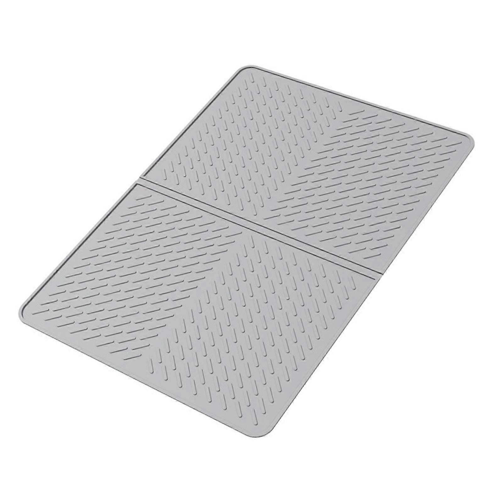 Reversible Stove Top Protectors Mat with Side Walls for Utensils Storage and Counter Surfaces Protection 450°F Safe Multicolor