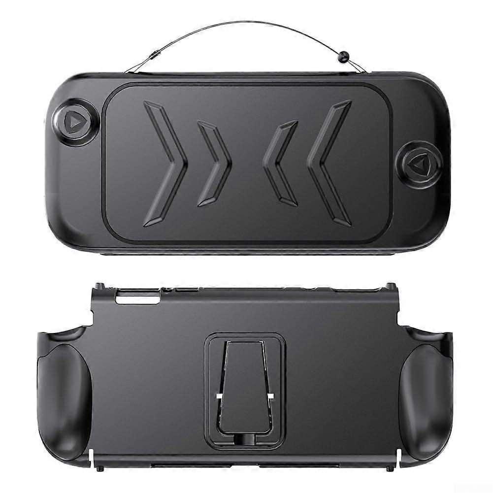 Ergonomic Dockable Case For Switch 2 With Flip Stand Grip Quick Release For JoyCons