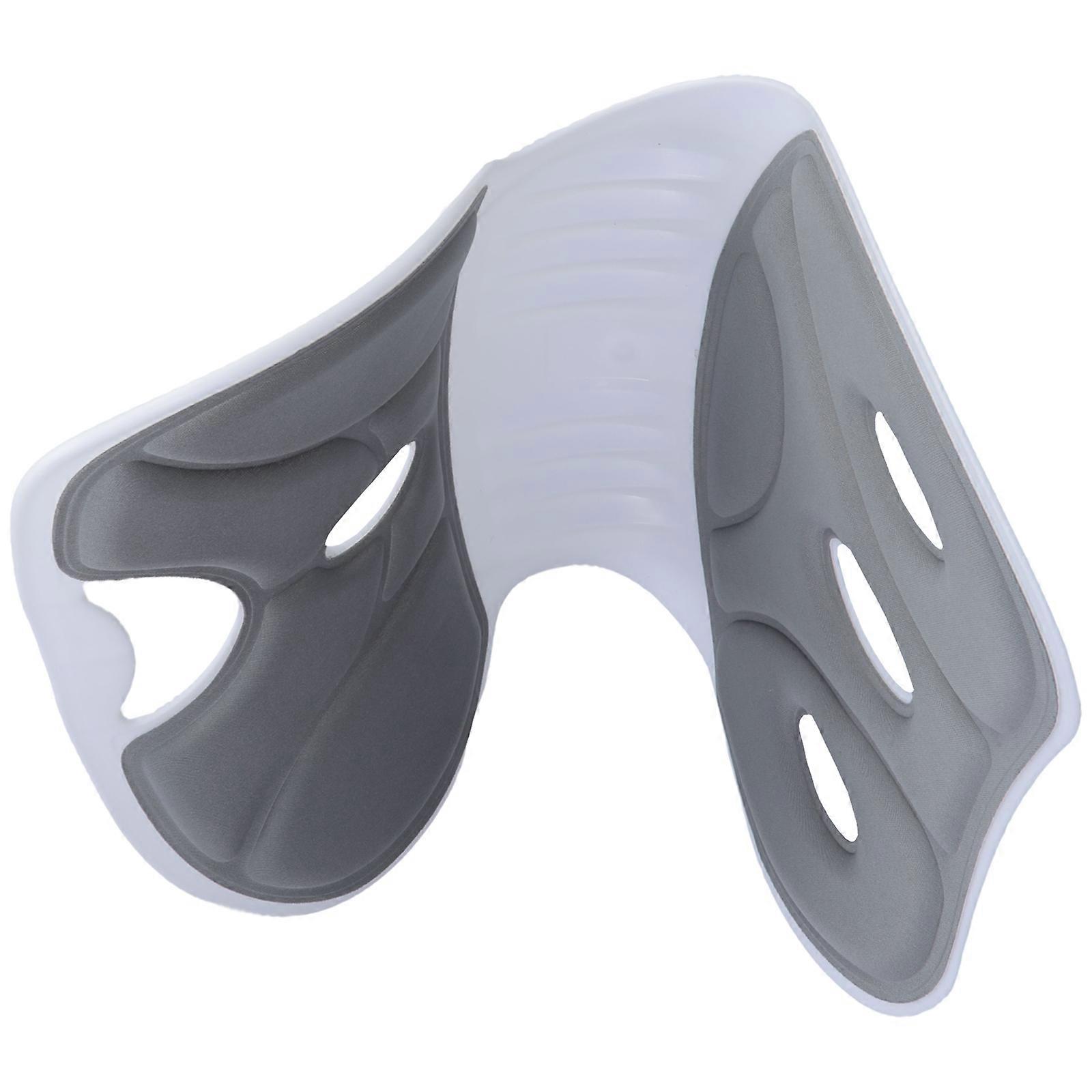 Breathable Ergonomic Seat Cushion For Spinal Alignment Back Pains Relief Suitable For Office Home Chairs Multicolor