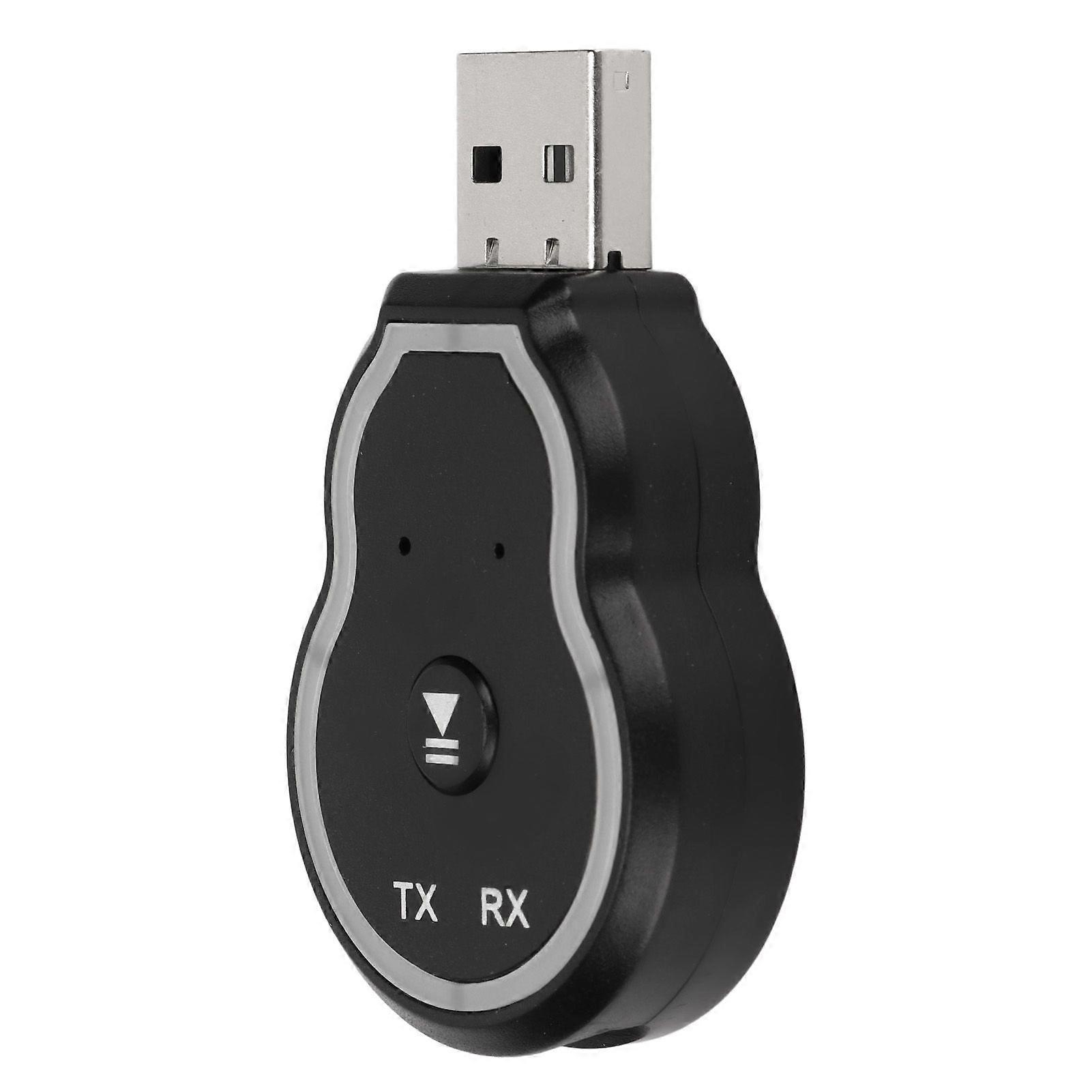 Bluetooth5.0 FM Transmitter Wireless Radio Adapter Stable with 7 Color LED Backlit For Car Q2SH