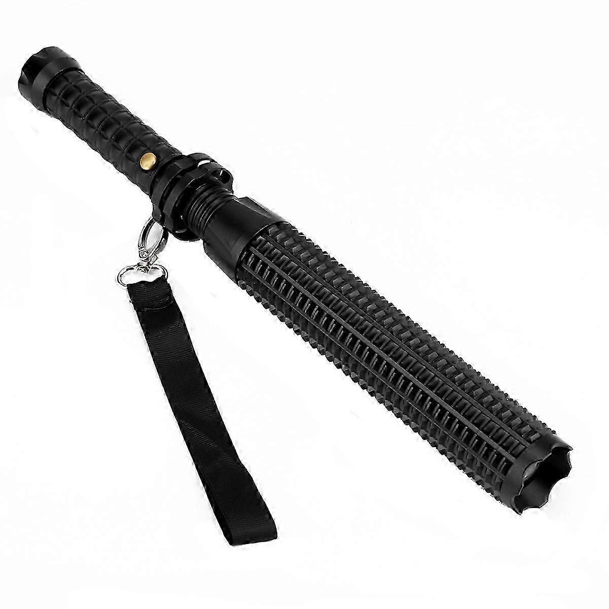 Telescopic Flashlight Portable Self-Protecting Stun Security Baton Torch Self Protection L2